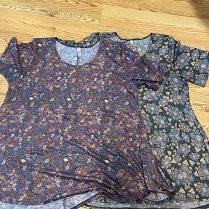 2 Lularoe Perfect Tees in 3XL